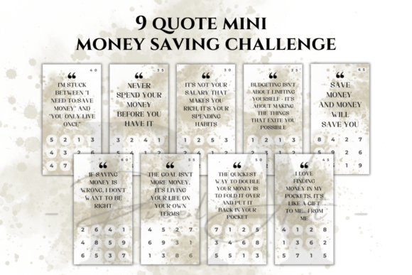 Download Money Saving Challenges Motivational Pdf - Challenges Collection